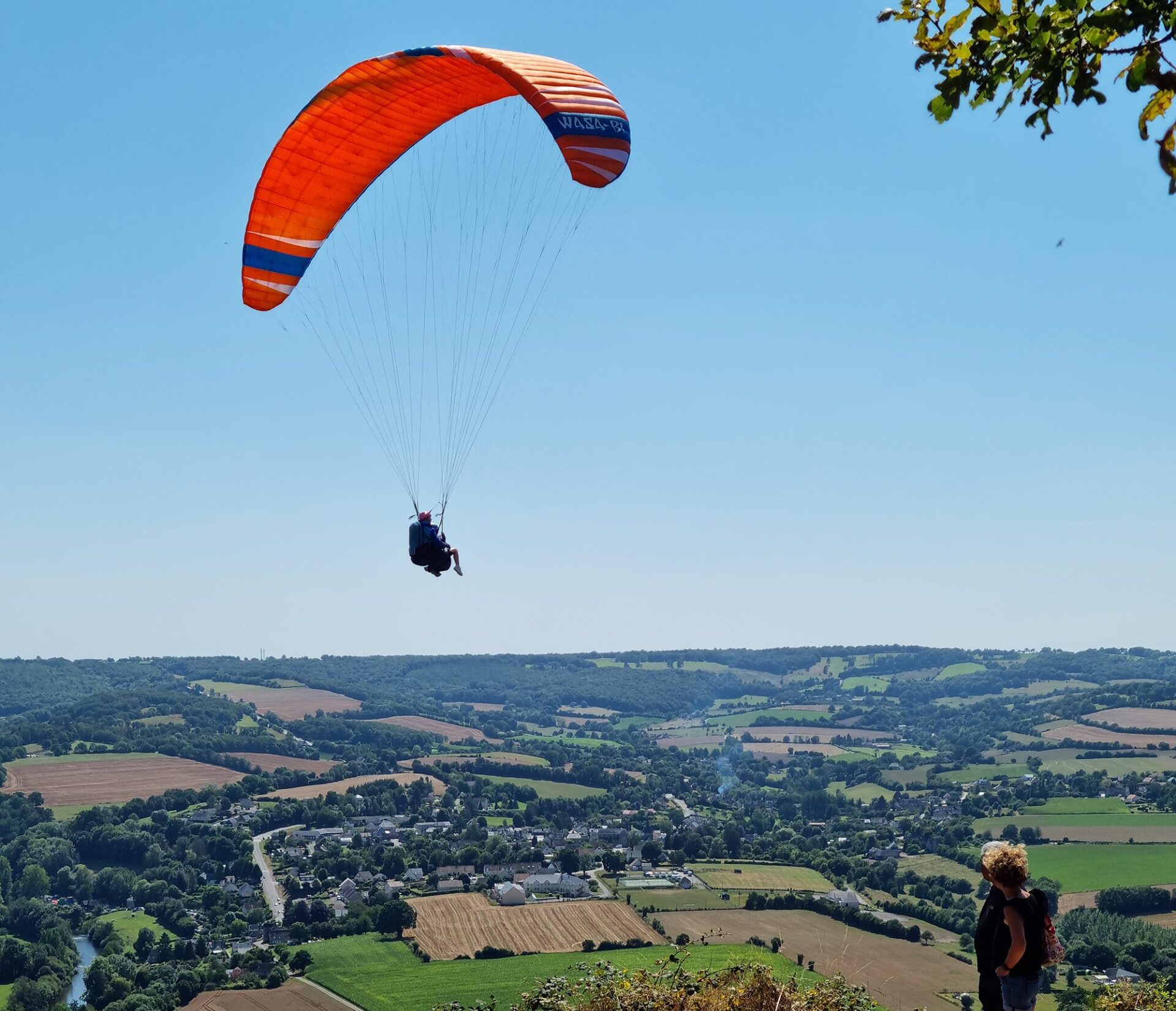 bon cadeau bapteme de l'air en parapente