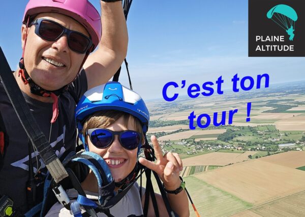 c'est ton tour en parapente